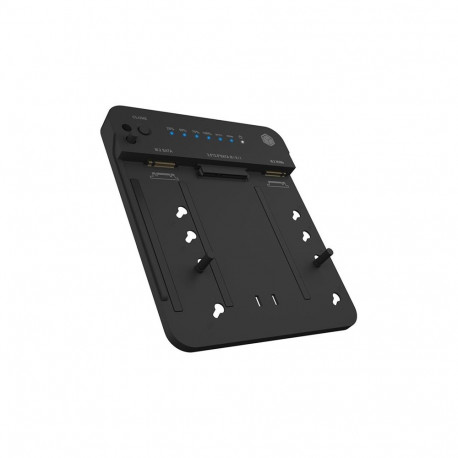 Raidsonic Icy Box IB-2915MSCL-C31 Docking & CloneStation for M.2 NVMe & M.2 SATA SSD & 2.5”/3.5” SAT