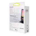 Baseus Superior seeria kaabel USB-C USB-C, 100W, 1m (valge)