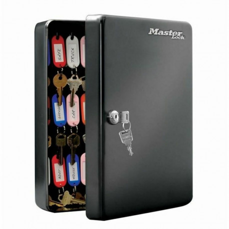 Võtmekapp Master Lock 9,8 x 23,9 x 30 cm 50 Võtmed Must Teras
