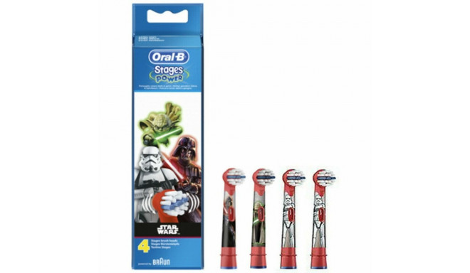 Aizvietojama Galviņa Oral-B 80352668 Sarkans Balts 4 gb.