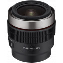 Samyang V-AF 20mm T1.9 lens for Sony