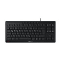 DE layout - CHERRY STREAM KEYBOARD TKL, keyboard (black, SX scissor technology)
