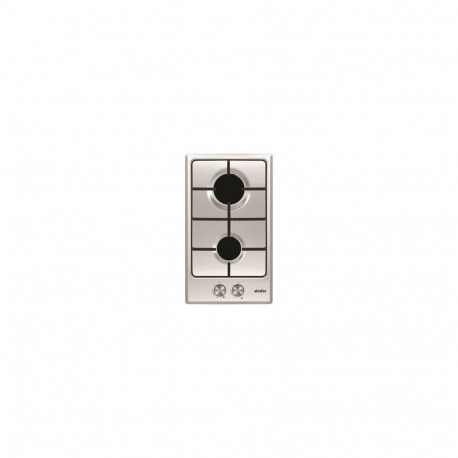 Simfer | Hob | H3.200.VGRIM | Gas | Number of burners/cooking zones 2 | Rotary knobs | Stainless ste