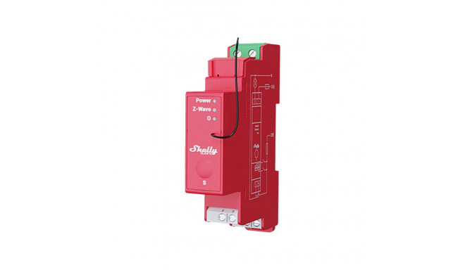 1-channel DIN rail relay with energy measurement Shelly Qubino Pro 1PM