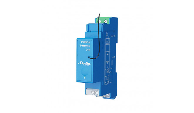 1-channel DIN-rail relay Shelly Qubino Pro 1