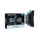 2-channel DIN rail relay with energy measurement Shelly Qubino Pro 2PM