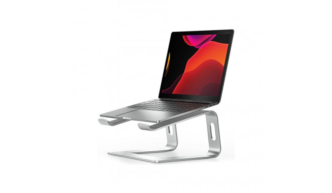 Aluminium laptop stand silver