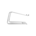 Aluminium laptop stand silver