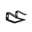 Aluminium laptop stand black