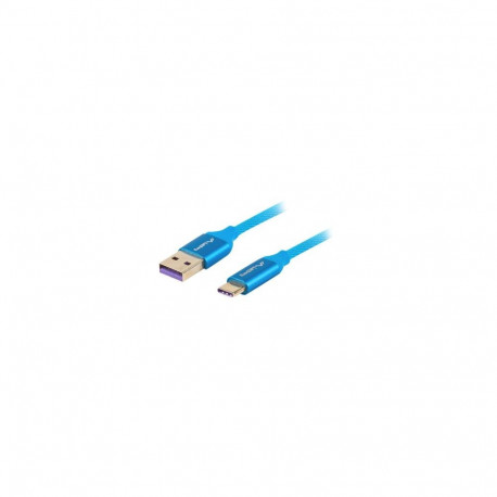 Lanberg CA-USBO-21CU-0010-BL USB-A–USB-C kaabel