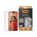 PanzerGlass | Screen protector | Apple | iPhone 15 Pro | Glass | Clear | Easy installation; Fingerpr