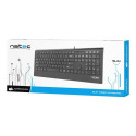 Natec Keyboard, Barracuda, US Layout, Slim | Natec | Keyboard | Barracuda | Standard | Wired | US | 
