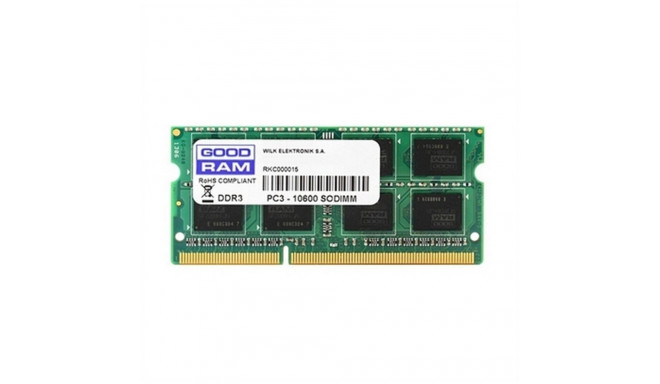 RAM Memory GoodRam 8GB DDR3 PC3-12800 SO-DIMM 8 GB DDR3 8 GB 1600 mHz CL11 DDR3
