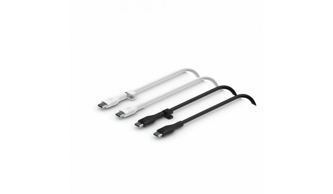 Kaabel USB C Belkin Must/Valge (2 Ühikut)