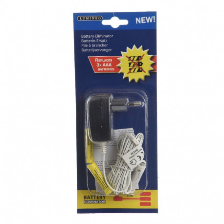 Battery Eliminator Lumineo Interiors 4,5 V 3 x AAA