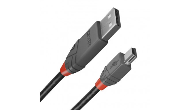 Кабель Micro USB LINDY 36725 5 m Чёрный