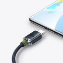 Baseus Crystal Shine Series kabel USB kabel pro rychlé nabíjení a přenos dat USB Typ A - USB Typ C 1