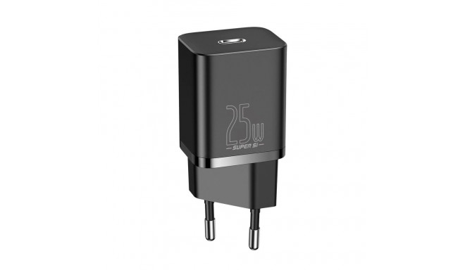 Baseus Super Si 1C fast charger USB Type C 25W Power Delivery Quick Charge black (CCSP020101)