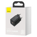 Rychlá nabíječka Baseus Super Si 1C USB Type C 25W Power Delivery Quick Charge černá (CCSP020101)