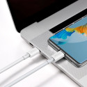 Baseus CATYS-C02 USB-C - USB-C PD QC FCP kabel 100W 5A 2m - bílý