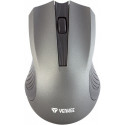 2.4GHz symmetrical wireless mouse, 3 buttons, range 10 m