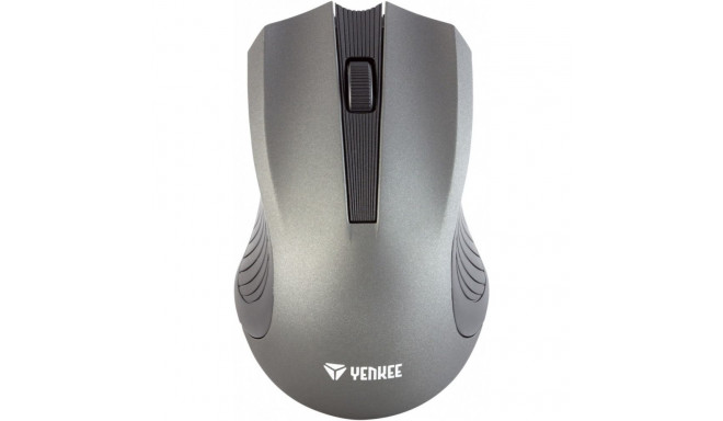 2.4GHz symmetrical wireless mouse, 3 buttons, range 10 m