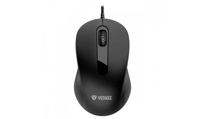Symmetrical USB wired mouse, 3 buttons, 1000DPI optical