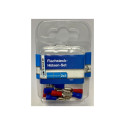 Receptacles 10pc (2x5) blue and red