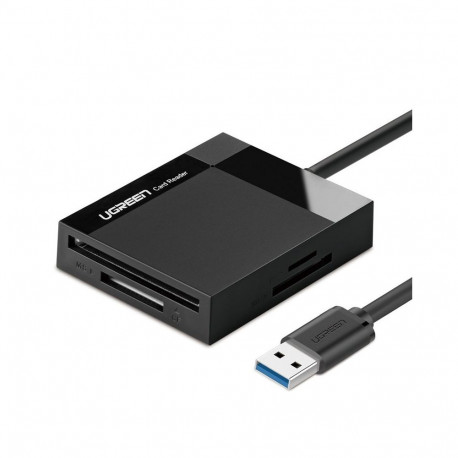 Ugreen USB 3.0 SD | micro SD | CF | MS kaardilugeja must (CR125 30333)