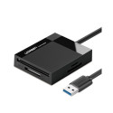 Ugreen USB 3.0 SD | micro SD | CF | MS card reader black (CR125 30333)