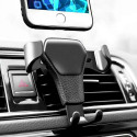 Автомобильный держатель H01 Gravity Air Vent Outlet Car Mount черный