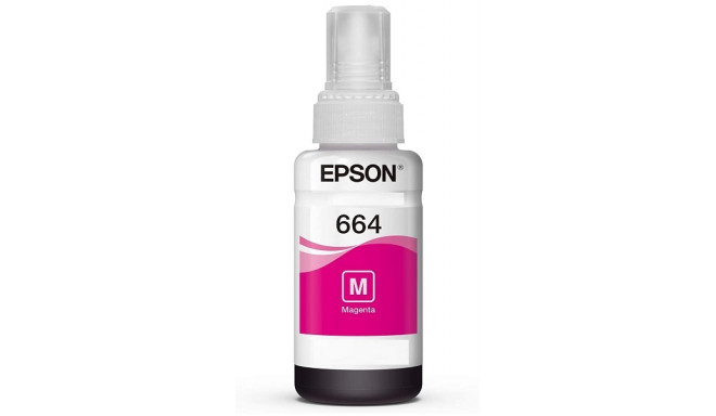 Epson чернила T6643, маджента