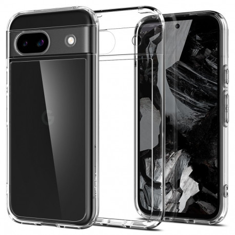 Kaitseümbris Ultra Hybrid, Google Pixel 8a, läbipaistev, Spigen