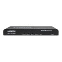 QOLTEC 51797 Active HDMI Splitter 2 x HDMI 4K x 2K / 6Gb/s / 60Hz