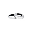 JJC LH JX100VII Zonnekap Zilver (Fujifilm LH X100 lens hood en AR X100 adapter ring)