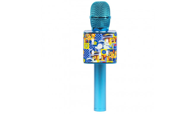 Paw Patrol karaoke microphone blue