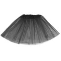 Tulle tutu seelik kostüüm must