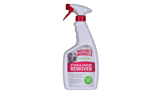 NATURE'S MIRACLE Stain&Odour Remover Dog - Spray for cleaning and removing dirt  - 709 ml