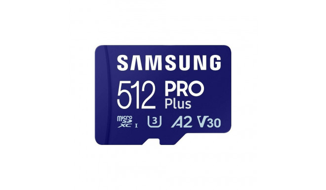 Memory card Samsung Pro PLUS microSDXC 512GB 180/130 MB/s UHS-I U3 (MB-MD512SA/EU)