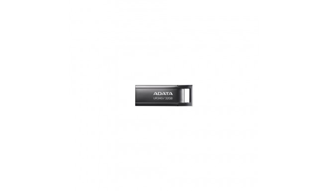 ADATA MEMORY DRIVE FLASH USB3.2 32GB/BLACK AROY-UR340-32GBK