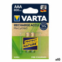 Atkārtoti Uzlādējamas Baterijas Varta AAA 800MAH  2UD 1,2 V 800 mAh AAA (10 gb.)