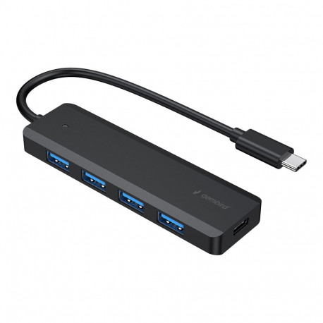 GEMBIRD USB-jaotur 4-pordiline USB 3.1 Gen 1 Type-C
