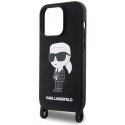 Karl Lagerfeld kaitseümbris Crossbody Silicone Ikonik Apple iPhone 15 Pro Max