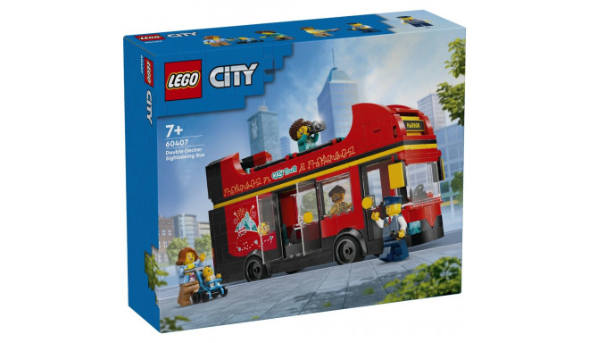 LEGO City Punane kahekordne turistibuss