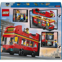 LEGO City Punane kahekordne turistibuss