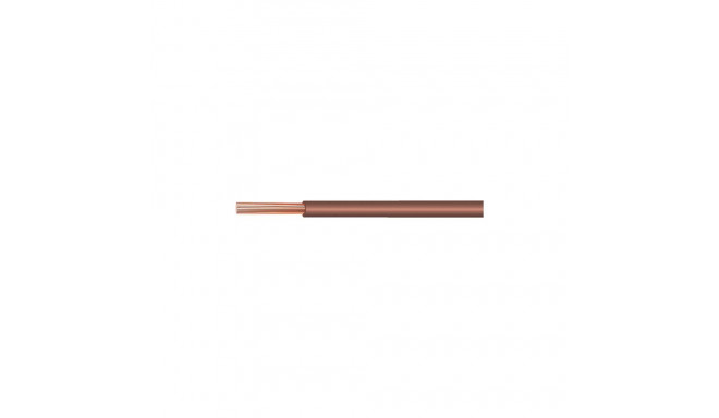 AWG16 HOOK-UP WIRE BROWN UL1015