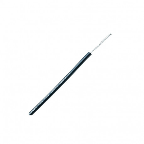 Montaažijuhe 0,36mm², must AWG22 UL1007/1569 305m