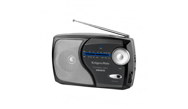 Kruger&Matz KM822 AM/FM Protable radio 220V / 3x D battery