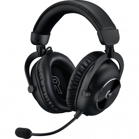 Logitech juhtmevabad mängurikuularid G PRO X2 LIGHTSPEED Blue mikrofoniga, must