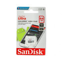 SANDISK memory card ULTRA micro SDXC 64GB 100MB/s class 10